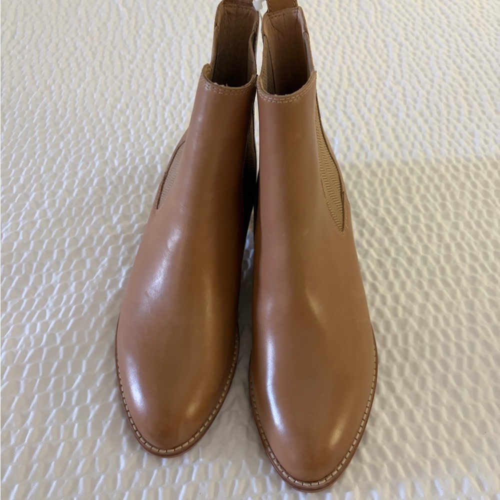 FRANKIE4 Liberty Tan Leather Ankle Boots - Picture 6 of 9